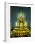 Statue of the Sitting Buddha, Wat Benchamabophit (Marble Temple), Bangkok, Thailand, Southeast Asia-Richard Maschmeyer-Framed Photographic Print