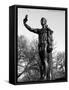 Statue of the Tennessee Volunteer-null-Framed Stretched Canvas