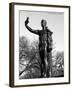 Statue of the Tennessee Volunteer-null-Framed Art Print