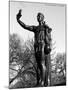 Statue of the Tennessee Volunteer-null-Mounted Art Print