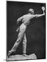 Statue of the Tennis Player, Anthony Wilding-null-Mounted Photographic Print