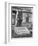 Statue of the Thinker on Auguste Rodin's Tomb in the Park of Villa des Brillants-Auguste Rodin-Framed Giclee Print