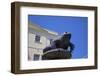 Statue of the Toad, Charing Cross, St. Helier, Jersey, Channel Islands, Europe-Neil Farrin-Framed Photographic Print