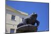 Statue of the Toad, Charing Cross, St. Helier, Jersey, Channel Islands, Europe-Neil Farrin-Mounted Premium Photographic Print