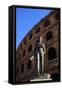 Statue of the Toreador Manolo Montoliu, Plaza De Toros, Valencia, Spain, Europe-Neil Farrin-Framed Stretched Canvas