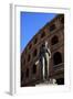 Statue of the Toreador Manolo Montoliu, Plaza De Toros, Valencia, Spain, Europe-Neil Farrin-Framed Photographic Print