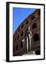 Statue of the Toreador Manolo Montoliu, Plaza De Toros, Valencia, Spain, Europe-Neil Farrin-Framed Photographic Print