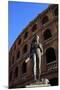 Statue of the Toreador Manolo Montoliu, Plaza De Toros, Valencia, Spain, Europe-Neil Farrin-Mounted Photographic Print