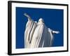 Statue of the Virgin Mary at Cerro San Cristobal Overlooking the City, Santiago, Chile-Gavin Hellier-Framed Photographic Print