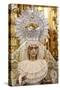 Statue of the Virgin Mary in a Cordoba church, Cordoba, Andalucia, Spain-Godong-Stretched Canvas