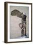 Statue of the winged Nike of Samothrace, 2nd century BC. Artist: Unknown-Unknown-Framed Giclee Print