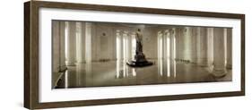 Statue of Thomas Jefferson in a Memorial, Jefferson Memorial, Washington DC, USA-null-Framed Photographic Print