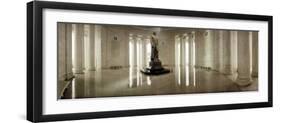 Statue of Thomas Jefferson in a Memorial, Jefferson Memorial, Washington DC, USA-null-Framed Photographic Print