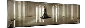 Statue of Thomas Jefferson in a Memorial, Jefferson Memorial, Washington DC, USA-null-Mounted Photographic Print