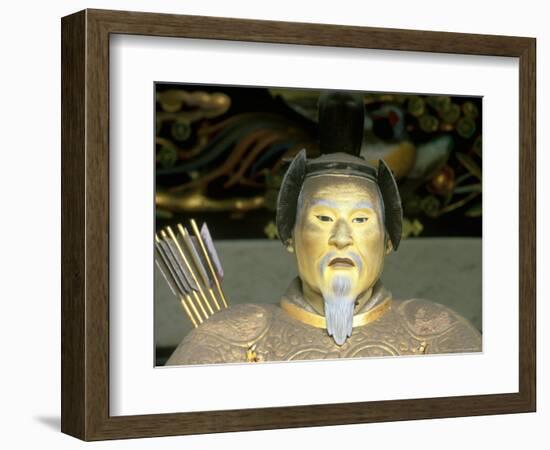 Statue of Tokugawa Shogun, Toshogu Shrine, Tochigi, Nikko, Japan-Rob Tilley-Framed Photographic Print