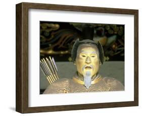 Statue of Tokugawa Shogun, Toshogu Shrine, Tochigi, Nikko, Japan-Rob Tilley-Framed Photographic Print