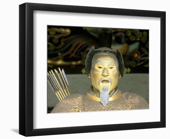 Statue of Tokugawa Shogun, Toshogu Shrine, Tochigi, Nikko, Japan-Rob Tilley-Framed Photographic Print