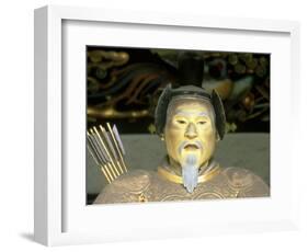 Statue of Tokugawa Shogun, Toshogu Shrine, Tochigi, Nikko, Japan-Rob Tilley-Framed Photographic Print