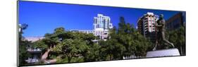 Statue of Tony Gwynn at Petco Park, San Diego, California, USA-null-Mounted Photographic Print