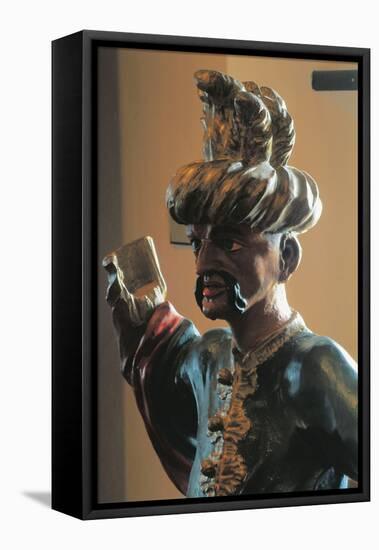 Statue of Turkish Soldier-null-Framed Stretched Canvas