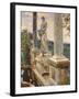 Statue of Vertumnus at Frascati, 1907-John Singer Sargent-Framed Giclee Print