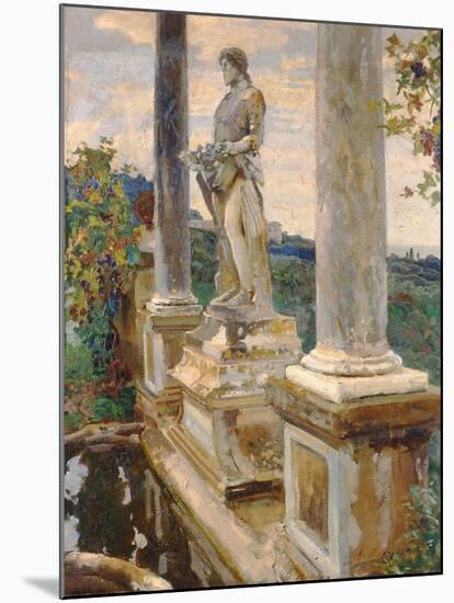 Statue of Vertumnus at Frascati, 1907-John Singer Sargent-Mounted Giclee Print