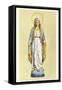 Statue of Virgin Mary-null-Framed Stretched Canvas