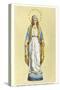 Statue of Virgin Mary-null-Stretched Canvas