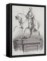 Statue of Viscount Hardinge-null-Framed Stretched Canvas