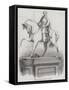 Statue of Viscount Hardinge-null-Framed Stretched Canvas
