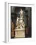 Statue of Vittorio Emanuele I, Chapel of Holy Shroud, Turin, Italy-null-Framed Giclee Print