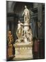 Statue of Vittorio Emanuele I, Chapel of Holy Shroud, Turin, Italy-null-Mounted Giclee Print