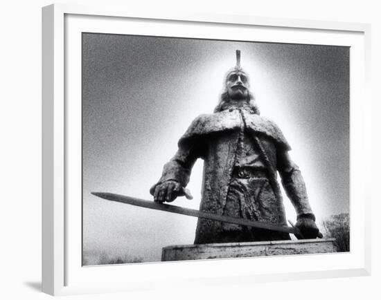 Statue of Vlad Dracul, the Park, Tirgoviste, Romania-Simon Marsden-Framed Giclee Print