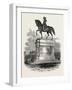 Statue of Washington at Boston, USA, 1870S-null-Framed Giclee Print