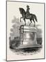 Statue of Washington at Boston, USA, 1870S-null-Mounted Giclee Print