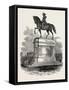 Statue of Washington at Boston, USA, 1870S-null-Framed Stretched Canvas