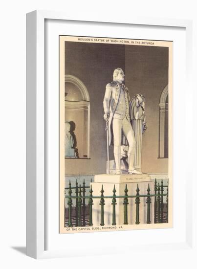 Statue of Washington, Richmond, Virginia-null-Framed Art Print