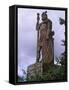 Statue of William Wallace, Stirling, Stirlingshire, Scotland, UK-Patrick Dieudonne-Framed Stretched Canvas