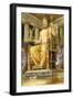 Statue of Zeus at Oympia-English School-Framed Giclee Print