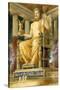 Statue of Zeus at Oympia-English School-Stretched Canvas