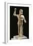 Statue of Zeus Keraunios, Detail, from Ancient Kition-null-Framed Giclee Print