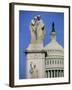 Statue on Capitol Hill, Washington D.C., United States of America (U.S.A.), North America-Robert Francis-Framed Photographic Print