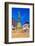 Statue on Ostra Larmgatan at Dusk, Gothenburg, Sweden, Scandinavia, Europe-Frank Fell-Framed Photographic Print