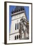 Statue Outside Basilica of St. Egidius in Radnicne Square-Ian Trower-Framed Photographic Print