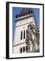 Statue Outside Basilica of St. Egidius in Radnicne Square-Ian Trower-Framed Photographic Print