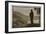 Statue overlooking the Bay-Theo Westenberger-Framed Photographic Print