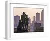 Statue Overlooking the City, Des Moines, Iowa-Chuck Haney-Framed Photographic Print