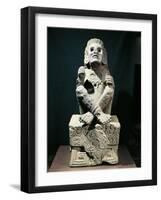Statue Portraying Xochipilli, God of Flowers and Love-null-Framed Giclee Print