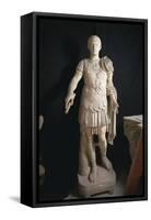 Statue Representing the Emperor Caligula-null-Framed Stretched Canvas