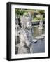 Statue, Tirta Gangga royal water garden, Bali, Indonesia, Southeast Asia, Asia-Melissa Kuhnell-Framed Photographic Print